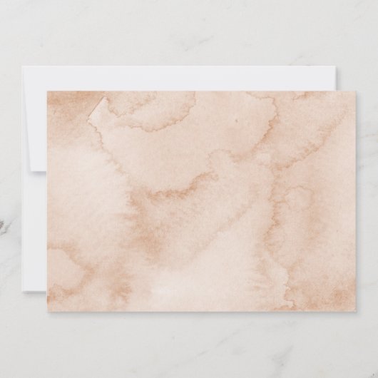 新しい氏および夫人|の原稿および結婚式の写真 サンキューカード (裏面)