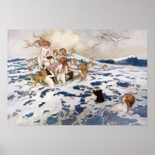 新しい水のベビーバイワーウィックゴブル ポスター