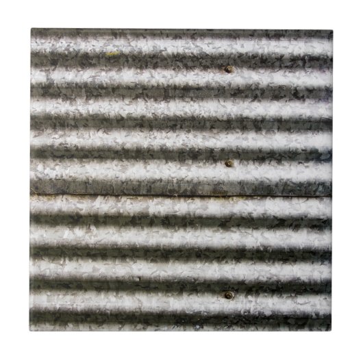 新しい波形鉄板 タイル (正面)