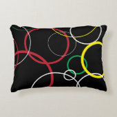 新しい波色アクセント枕 アクセントクッション (正面)