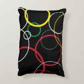 新しい波色アクセント枕 アクセントクッション (裏面(縦))