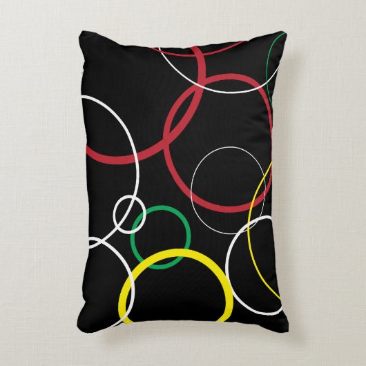 新しい波色アクセント枕 アクセントクッション (正面(垂直))