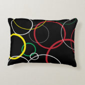 新しい波色アクセント枕 アクセントクッション (裏面)