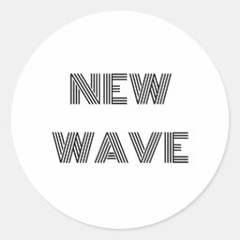 新しい波 ラウンドシール