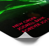 新しい注文 – FOREVER JOY DIVISION - Jodrell Bank ポスター (角)