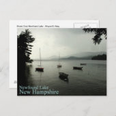 新しい湖上の嵐 ポストカード (正面/裏面)