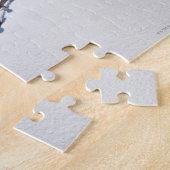 新しい準備されたクロス・カントリーのスキーaで走るため ジグソーパズル (側面)