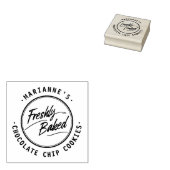 新しい焼いたラベルパーソナライズされた付け木材スタンプ ラバースタンプ (押印)