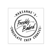 新しい焼いたラベルパーソナライズされた付け木材スタンプ ラバースタンプ (インプリント)