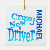 新しい熱狂するドライバカスタムー セラミックオーナメント (裏面)