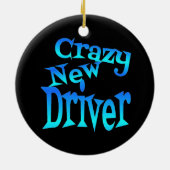 新しい熱狂するドライバ セラミックオーナメント (裏面)