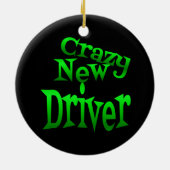 新しい熱狂するドライバ(緑) セラミックオーナメント (裏面)