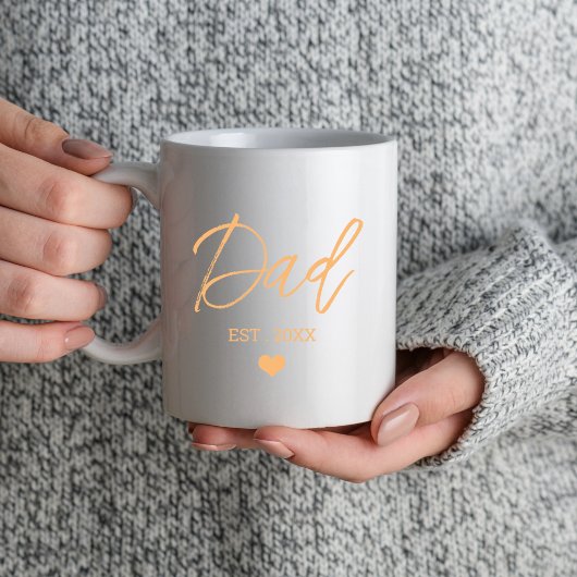 新しい父の母が新しい親にパパの贈り物として選ぶ コーヒーマグカップ