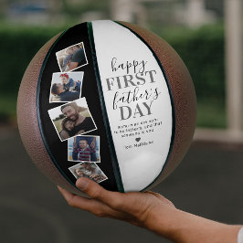 新しい父フォトコラージバスケットボール バスケットボール