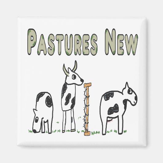 新しい牧場 マグネット (正面)