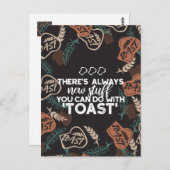 新しい物イントーストパン引用文 ポストカード (正面/裏面)