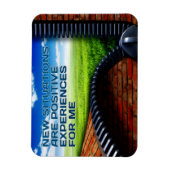 「新しい状況」モチベーション柔軟な肯定 マグネット (縦)