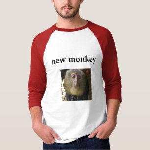 新しい猿のTシャツ Tシャツ