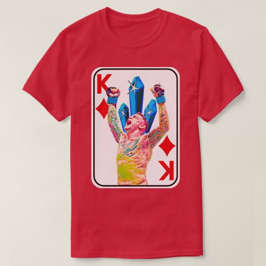 新しい王がダイヤだ Tシャツ (デザイン正面)