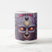 新しい現実につながる コーヒーマグカップ (中央)