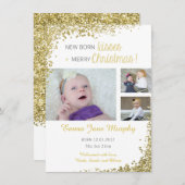 新しい生まれキスベビー 案内状 (正面/裏面)