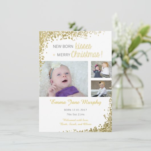 新しい生まれキスベビー 案内状 (スタンド正面)