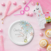 新しい生まれデザイン ペーパープレート (パーティー)