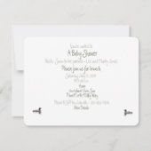 新しい生命: 旅行は始まることを約あります: -水潜り鳥: 招待状 (裏面)