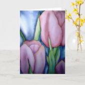 "新しい生命" - Kairosに外で寄与するため カード (黄色い花)