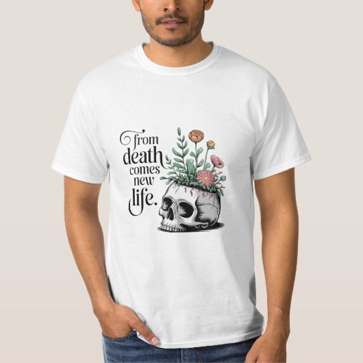新しい生来活から Tシャツ (正面)
