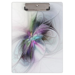 新しい生活、抽象芸術カラフルフラクタル芸術ファンタジー クリップボード