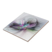 新しい生活、抽象芸術カラフルフラクタル芸術ファンタジー タイル (側面)