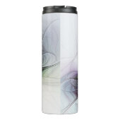 新しい生活、抽象芸術カラフルフラクタル芸術ファンタジー タンブラー (裏面)