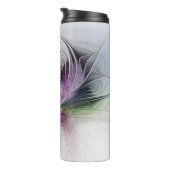 新しい生活、抽象芸術カラフルフラクタル芸術ファンタジー タンブラー (回転右)