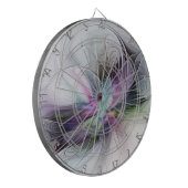 新しい生活、抽象芸術カラフルフラクタル芸術ファンタジー ダーツボード (正面左)