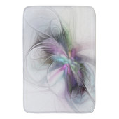 新しい生活、抽象芸術カラフルフラクタル芸術ファンタジー バスマット (正面縦)