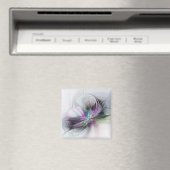 新しい生活、抽象芸術カラフルフラクタル芸術ファンタジー マグネット (インサイチュ (食洗機))