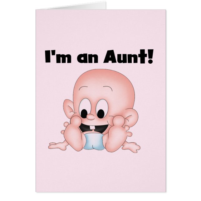 新しい甥のTシャツとギフトのおばさん (正面)