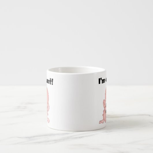 新しい甥のTシャツとギフトのおばさん エスプレッソカップ (正面)