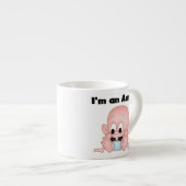 新しい甥のTシャツとギフトのおばさん エスプレッソカップ (正面右)