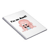 新しい甥のTシャツとギフトのおばさん ノートブック (右側)