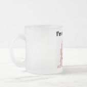 新しい甥のTシャツとギフトのおばさん フロストグラスマグカップ (左)