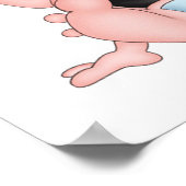 新しい甥のTシャツとギフトのおばさん ポスター (角)