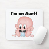 新しい甥のTシャツとギフトのおばさん マウスパッド (マウス)