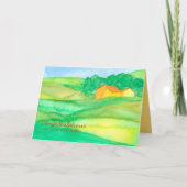 新しい田舎おめでとう カード (正面)