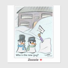 新しい男のカスタムカット中ステッカー シール