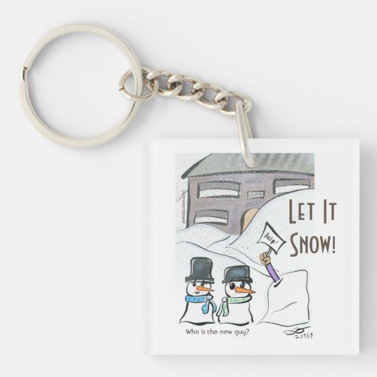 新しい男 キーホルダー (正面)