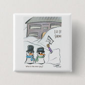 新しい男 缶バッジ (正面)