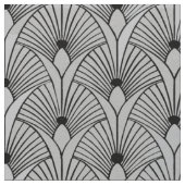 新しい白黒ファンスタイル ファブリック (クローズアップ)