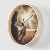 新しい目的 – 神回復ウォールクロック 壁時計 (傾斜)